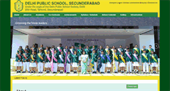 Desktop Screenshot of dps-secunderabad.in