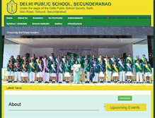 Tablet Screenshot of dps-secunderabad.in